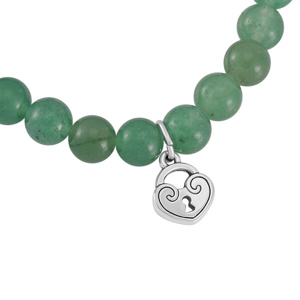 Grüner Aventurin Schmuckset  Legierung ca. 225.00 ct image number 4