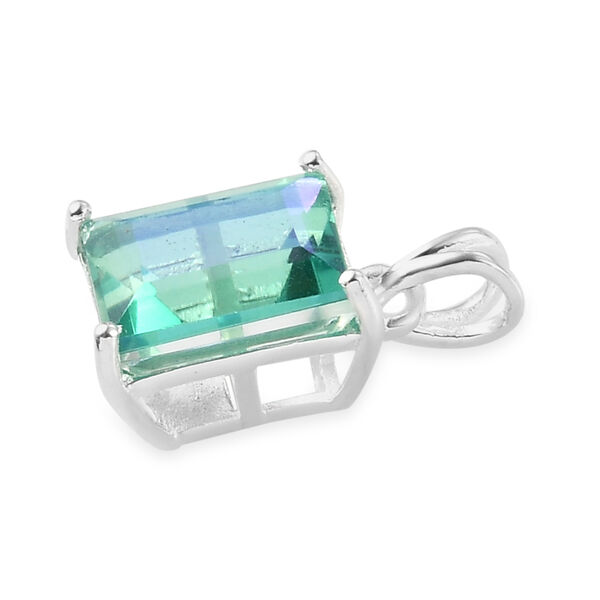 Pfau Triplett Quarz-Anh&auml;nger, 925 Silber ca. 2,76 ct image number 4