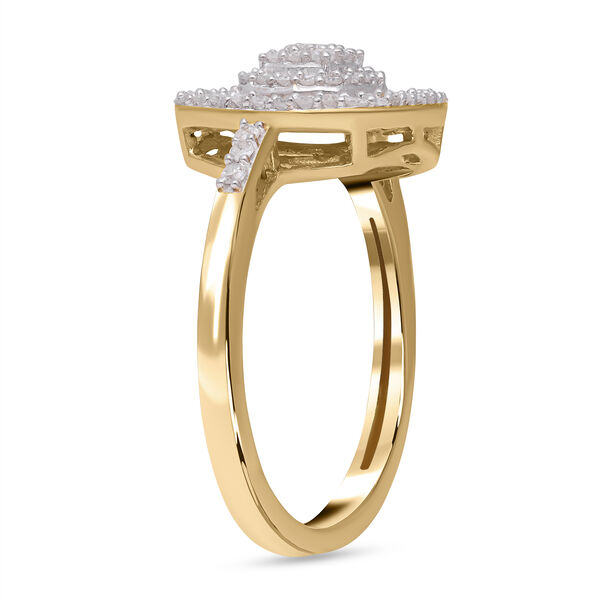 Wei&szlig;er Diamant-Ring - 0,50 ct. image number 4