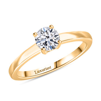 LUXURIANT SGL zertifizierter VS-EF Labor Rund Diamant Ring - 0,50 ct.