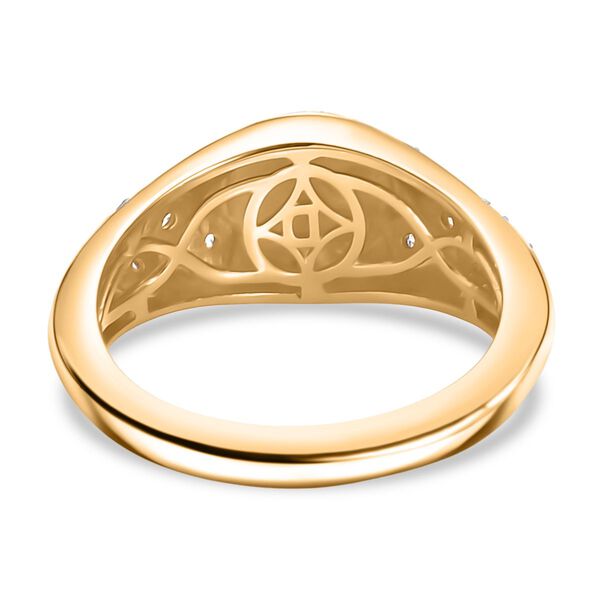 D'Joy S&uuml;&szlig;wasser Perle und Zirkon Ring image number 6