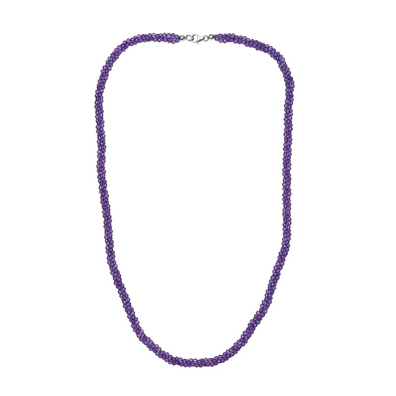 Afrikanische Amethyst-Halskette, 60cm - 100 ct. image number 0