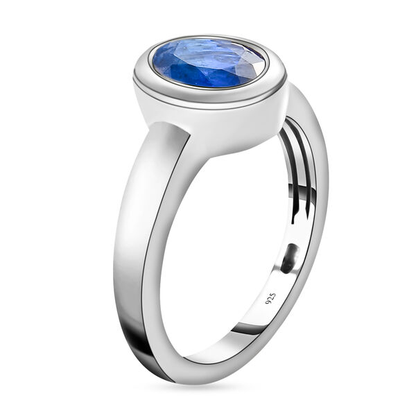 AA tansanischer, blauer Spinell-Ring, 925 Silber platiniert  ca. 1,51 ct image number 5