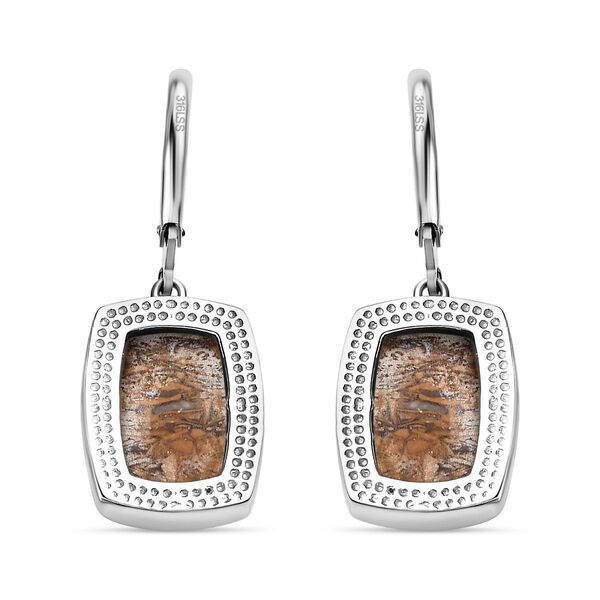 Skript Stein Ohrringe - 12,85 ct. image number 5