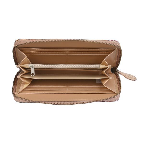 Kork Brieftasche mit RFID Schutz, Khaki image number 5