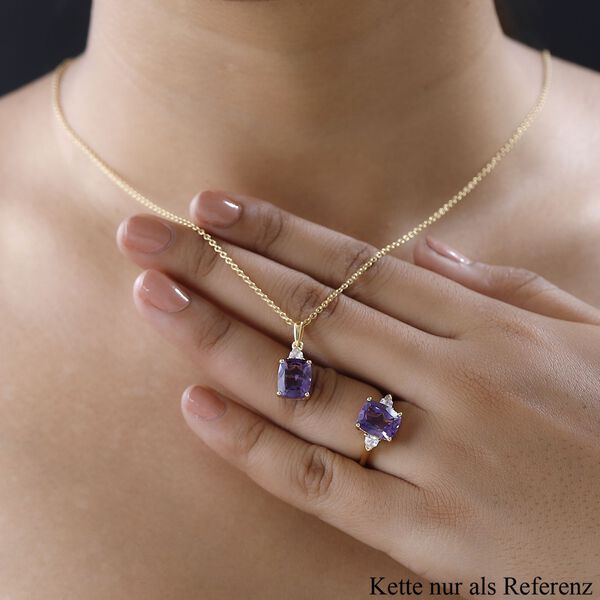 Afrikanisches Amethyst und Zirkon-Schmuckset - 6,30 ct. image number 3