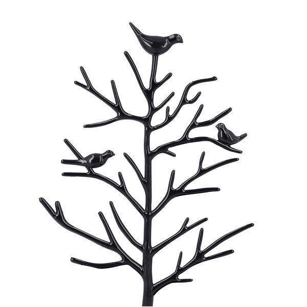 Antiker Vogel Baum Schmuckst&auml;nder, Schwarz image number 1