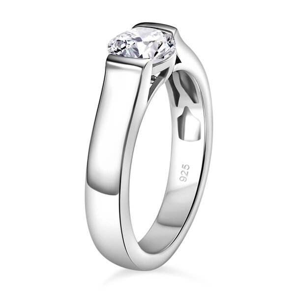 Moissanit Ring - 0,73 ct. image number 7