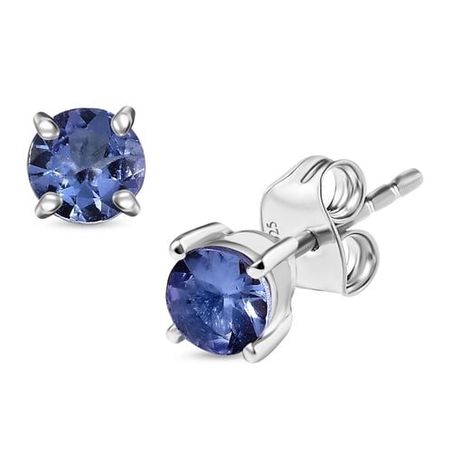 Tansanit Ohrringe - 0,75 ct. image number 0