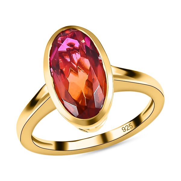 Sunset Triplett Quarz Ring - 3,33 ct. image number 4