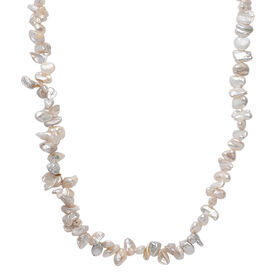 AA Süßwasser Perle Halskette ca. 45 cm 925 Silber rhodiniert 130.00 ct