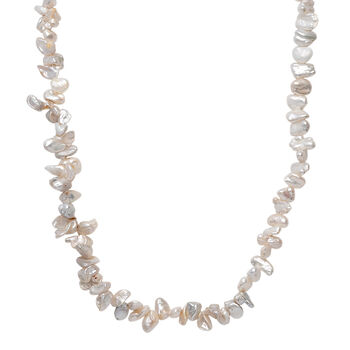 AA S&uuml;&szlig;wasser Perle Halskette, 45+5 cm