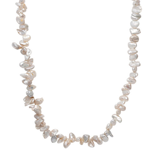 AA Süßwasser Perle Halskette ca. 45 cm 925 Silber rhodiniert 130.00 ct image number 0