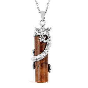 Tigerauge Anhänger mit 60cm Kette - 50 ct.