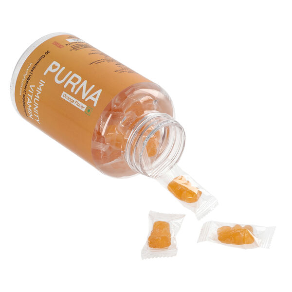 PURNA Vitamin C Orange Erg&auml;nzung 30 Drops f&uuml;r Erwachsene und Kinder, Orange image number 4