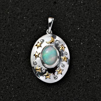 Nat&uuml;rlicher, &auml;thiopischer Welo Opal-Anh&auml;nger - 1,32 ct.