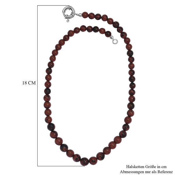 Rote Jaspis-Halskette, 50 cm - 191 ct. image number 6