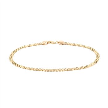 Garibaldi-Armband, ca. 19 cm, 375 Gold