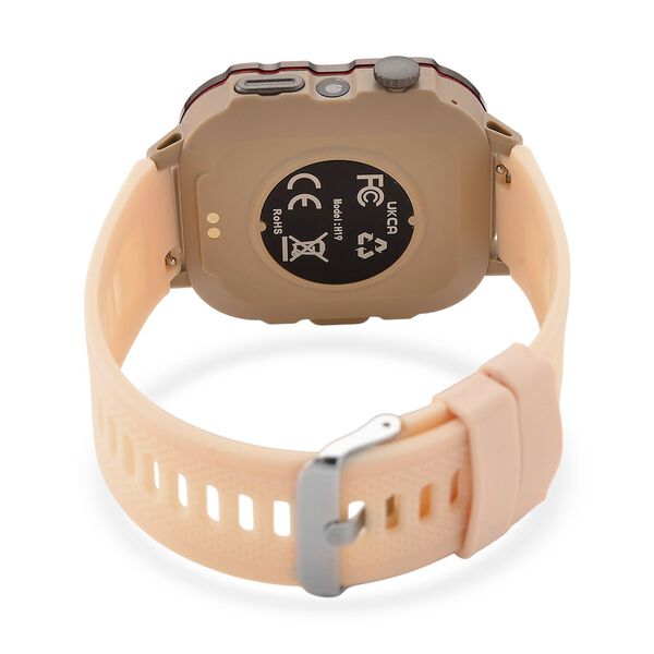 H19 Smartwatch, 2.01 Zoll HD-Display, Khaki Silikonarmband image number 6