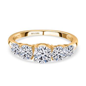 Lab grown Diamant SI-GH Ring, IGI zertifiziert, 585 Gold (Gr&ouml;&szlig;e 17.00) ca. 2.00 ct