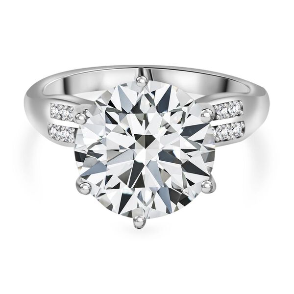 Moissanit Ring - 5,95 ct. image number 0