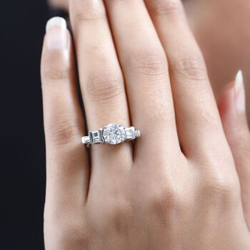 Moissanit &ouml;ffenbarer Ring - 2,16 ct.