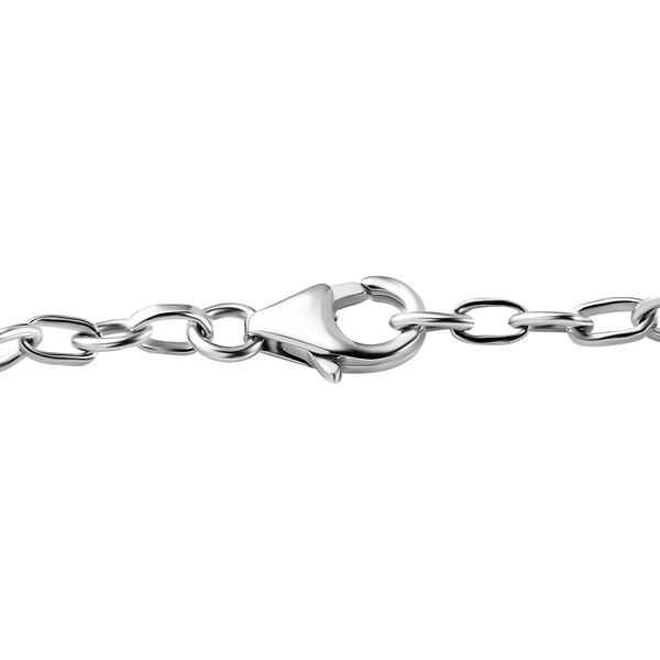 GP Celestial Dream Kollektion- EF Moissanit und Kanchanaburi blaues Saphir-Armband, 19cm- 2,27 ct. image number 3