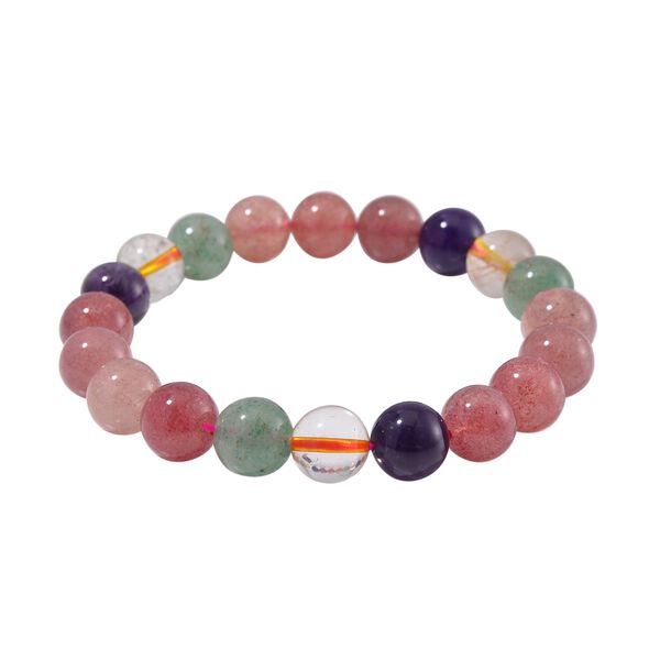 Flexibles mehrfarbiges Edelstein Armband - 160 ct.