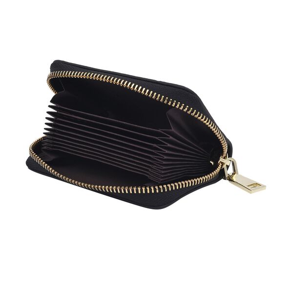 SENCILLEZ Geldbörse aus 100% echtem Leder und RFID Schutz, Größe 12x2x8 cm, Schwarz image number 4