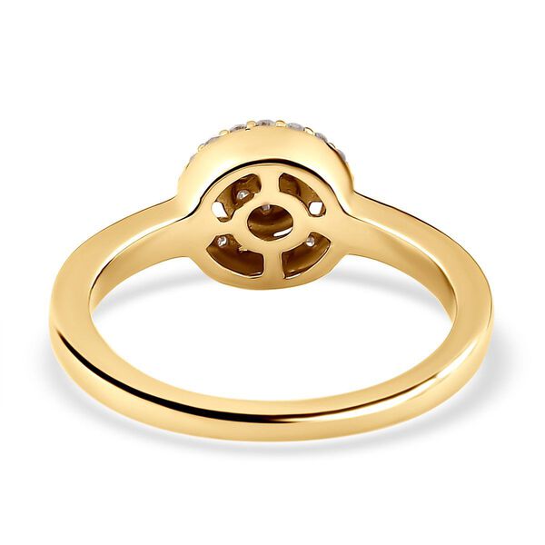 Diamant Halo Ring - 0,20 ct. image number 13
