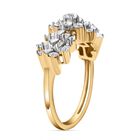 Diamant Ballerina-Ring, SGL zertifiziert I1 G-H, 585 Gelbgold  ca. 1,00 ct image number 3