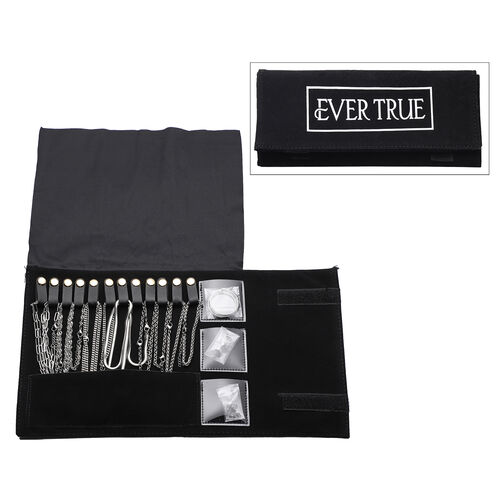 EVER TRUE zeitloses 15-teiliges Schmuckset, Edelstahl image number 0