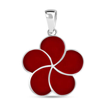 D'Joy Royal Bali Koralle Anh&auml;nger 925 Silber