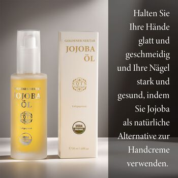 SQIN Botanicals- Kaltgepresstes, nat&uuml;rliches Jojoba&ouml;l, 50ml