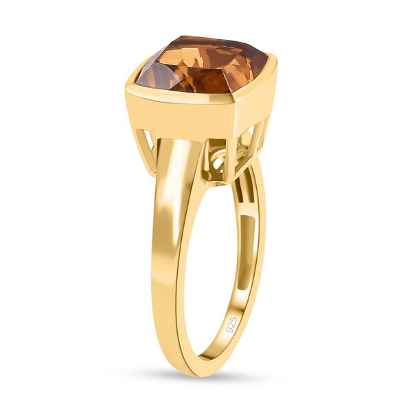Champagner Triplett Quarz Ring - 4,59 ct. image number 5