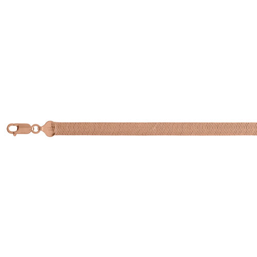 Italienisches, flaches Fischgrät-Armband, 19 cm - 8,84g image number 0