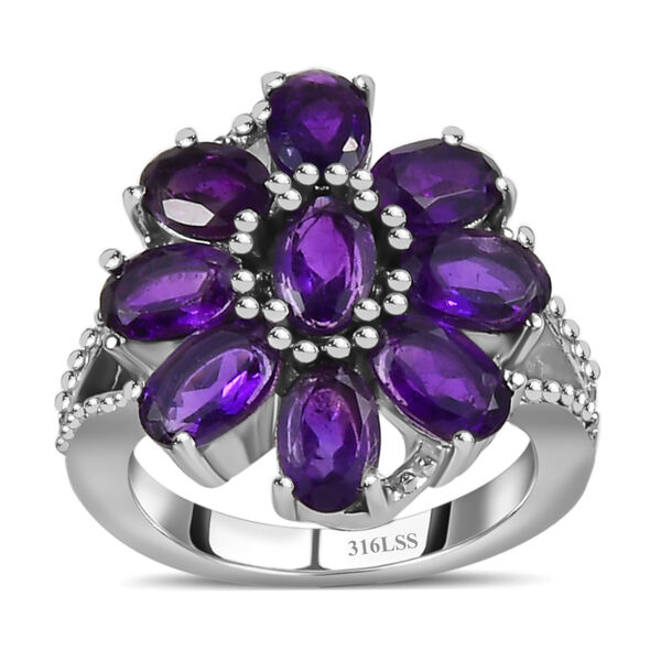 Afrikanisches Amethyst-Schmuckset - 25,63 ct. image number 4