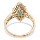 AAA Grandidierit und Zirkon-Ring, 375 Gold  ca. 2,68 ct image number 5