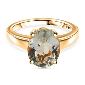 Prasiolith Ring - 3,37 ct.