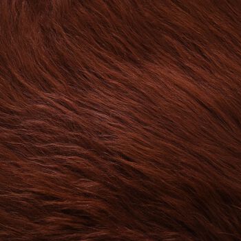 CLOSE OUT DEAL - Schafsfellteppich aus Echtleder-Fell, ca. 70x100 cm, Braun