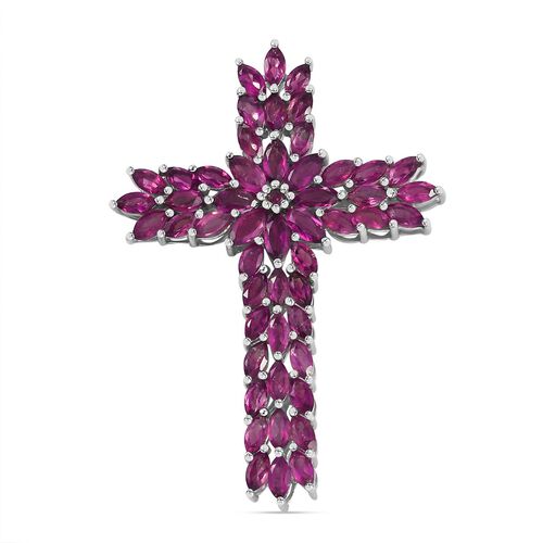 Rhodolith Granat Anhänger - 9,88 ct. image number 0