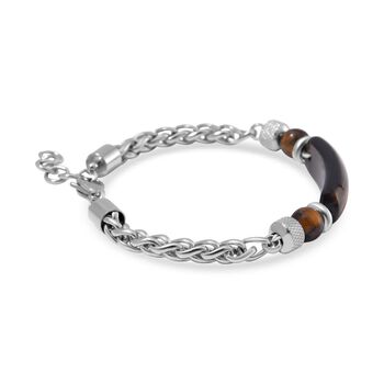 Tigerauge Armband, 18 cm - 25 ct.