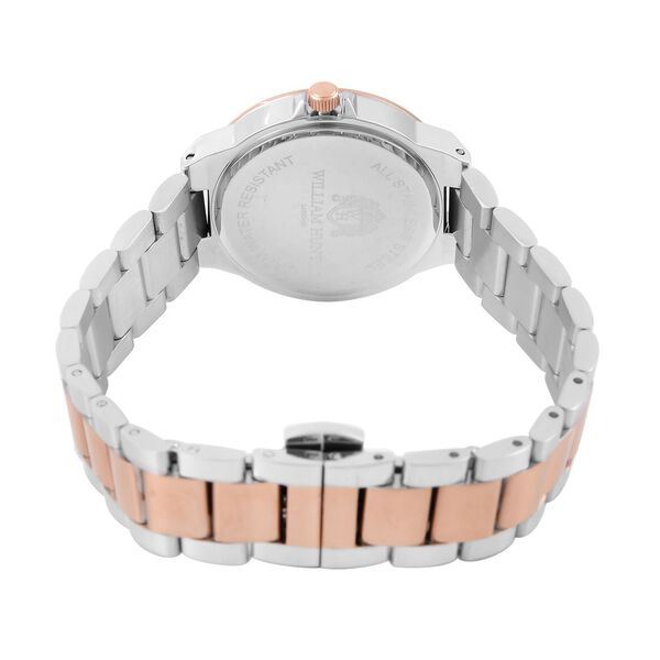 William Hunt - Moissanit-Akzent-Uhr mit japanischem Miyota-Uhrwerk - 0,20 ct. image number 6