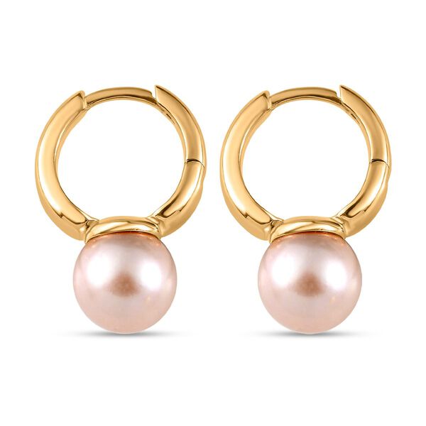 S&uuml;&szlig;wasserperle Ohrringe - 7,57 ct. image number 5