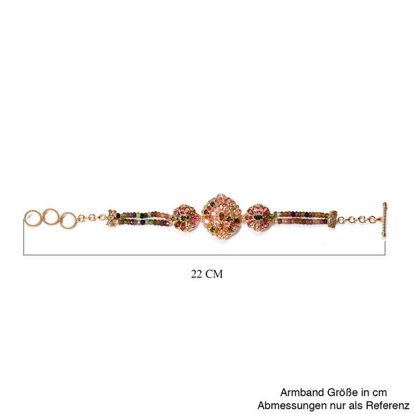 Royal mehrfarbiges Turmalin-Armband- 15,26 ct. image number 8