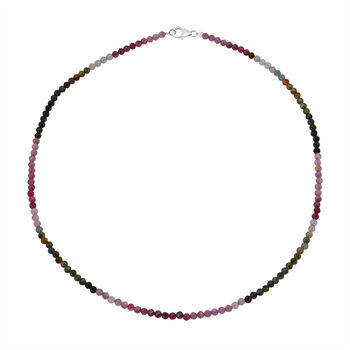 Multi-Turmalin 45cm Halskette - 50 ct.