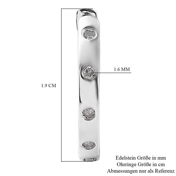 Diamant Ohrringe - 0,15 ct. image number 5
