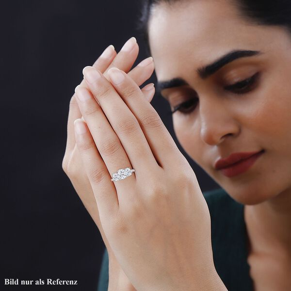 Moissanit Ring, ca. 4.07 ct image number 3