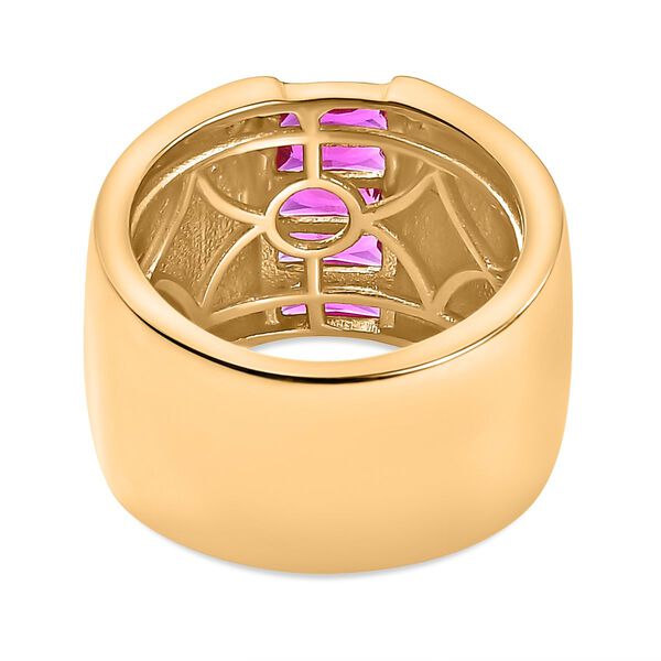 Roter Zirkonia-Ring - 1,08 ct. image number 5