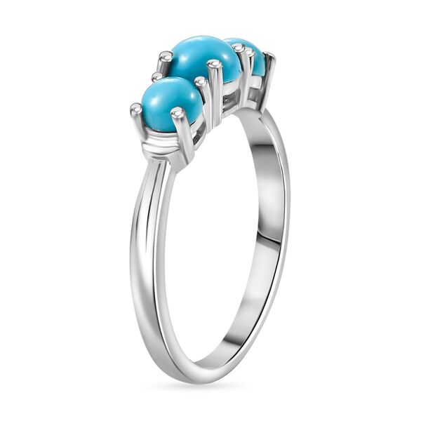 Amerikanischer nat&uuml;rlicher Sleeping Beauty T&uuml;rkis Ring - 1,11 ct. image number 5